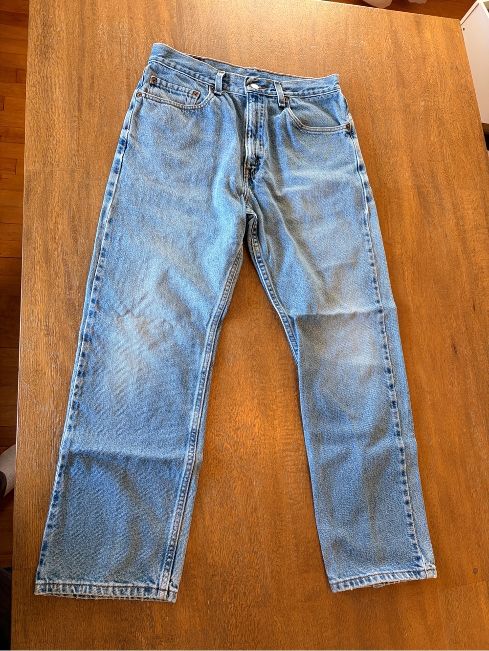 Levi's Men's Straight Light Blue Jeans